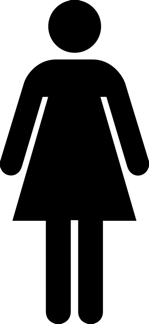 Public Domain Clip Art Image Aiga Womens Toilet Symbol Id