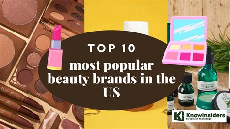 Top 10 Most Popular Beauty Brands In The Us Knowinsiders