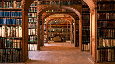 Interior Biblioteca Arcos Libros Estanterias
