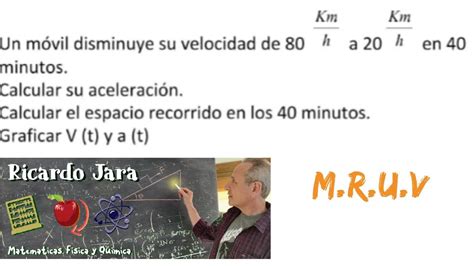 Exercícios De M R U V
