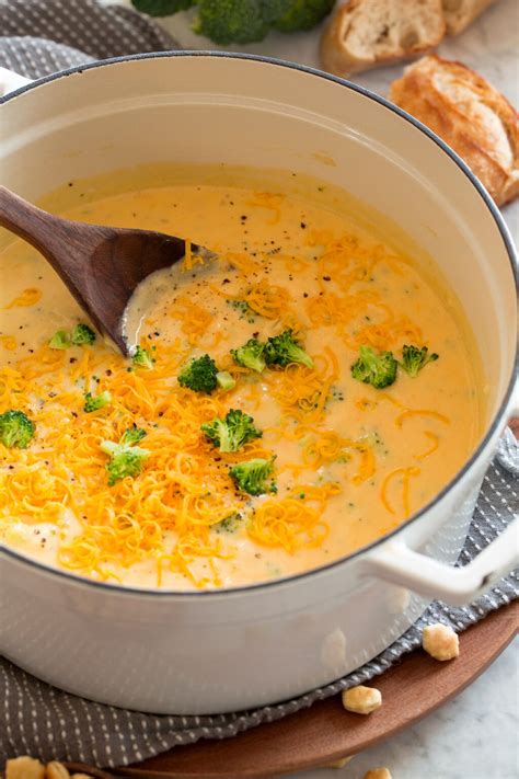 Broccoli Cheese Soup Recipe Cooking Classy
