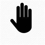 Stop Hand Icon Icons Hands Closed Close