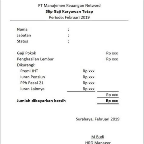Foto itu viral dan hangat berdasarkan jumlah potongannya, polisi itu mendapatkan total gaji sebesar rp 3.077 perbulannya di tahun 1967. PDF Slip Gaji File Only | Shopee Indonesia