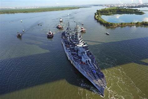 Leaky Battleship In Texas Begins Trip For 35m Repairs Odysnews