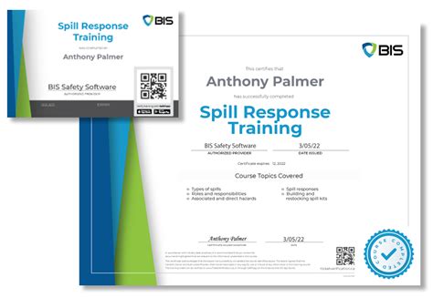 Spill Response Training Online Course Bis Safety Software