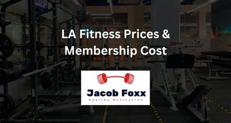 La Fitness Prices And Membership Cost Affordable Gym Plans