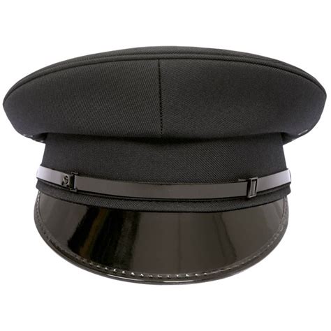 Buy Security Flat Peaked Black Cap Niton999