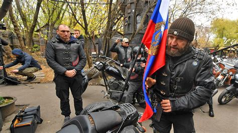 Eu Targets Pro Putin Biker Gang In New Russia Sanctions Ft The Moscow Times