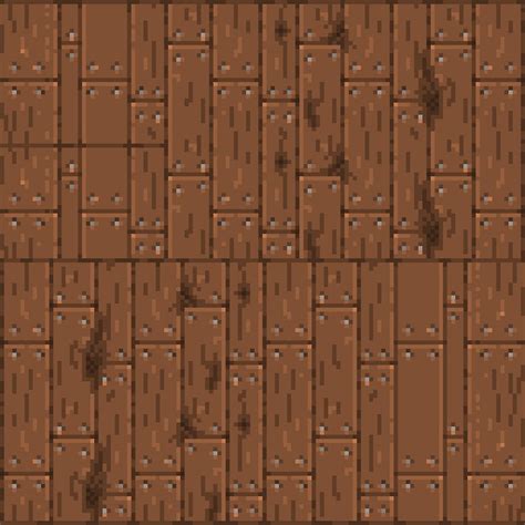 Wood Wall Pixel Art