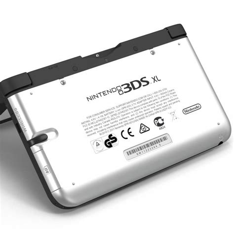 Nintendo 3ds Xl Silver 3d 3d Molier International