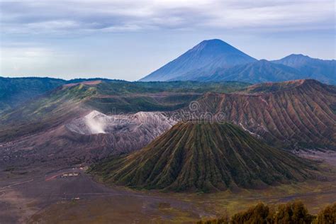 Caldera Tengger Bromo Batok Y Semeru Imagen De Archivo Imagen De