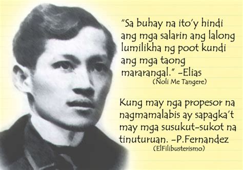 Jose Rizal Quotes In Tagalog Quotesgram