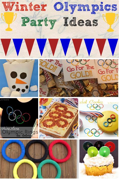 Rice Krispies Olympic Torch Winter Olympics Party Ideas