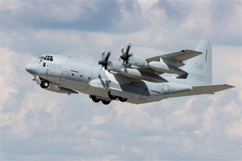 Us Marine Corps Receives 50th Kc 130j Tanker Transport Aircraft