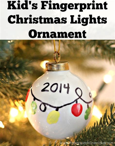 Last week, we made this handprint christmas tree project together. 15 Fingerprint and Handprint Christmas Ornaments - Cutesy ...