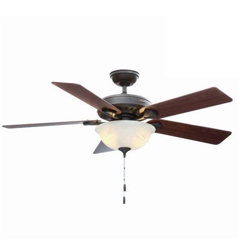 The home depot is having a crazy ceiling fan sale this month and it's blowing our mind. Hunter Pro's Best Five Minute 52 in. Indoor New Bronze ...