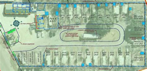 Rv Park Layout Design Campground Layout Plans To Pin On Pinterest