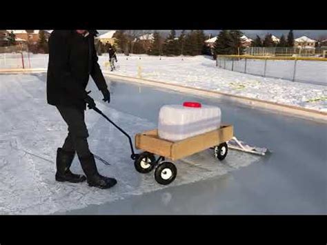 As a novelty or science demonstration, it is possible to insert two electrodes made of different metals into a lemon , 72 potato, 73 etc. Homemade Zamboni & Ice Rink WE ARE CANADIAN! - YouTube