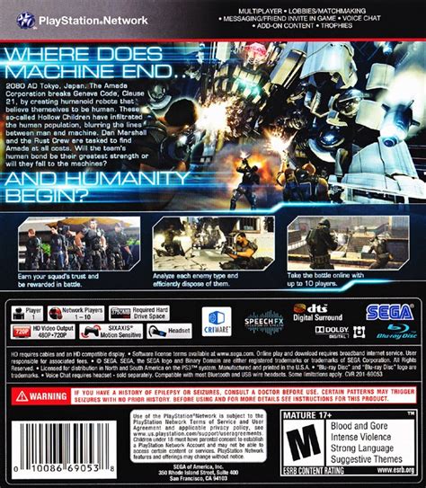 Things to know before playing there's an upgrade (i think it's in the first little town you visit, i don't remember) that boosts the. Binary Domain Box Shot for PlayStation 3 - GameFAQs