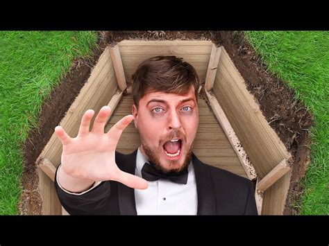 Mrbeast Leaves Fans Anxious After Literally Burying Himself Alive In