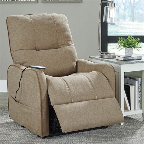 Ashley Enjoy Power Lift Recliner With Heat And Massage Chairs