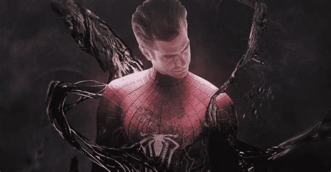 Venom Infects Andrew Garfield In Amazing Spider Man 3 Concept Poster