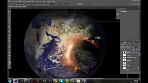 Photoshop Speed Art 2 Planetary Destruction 2880x1800 Youtube