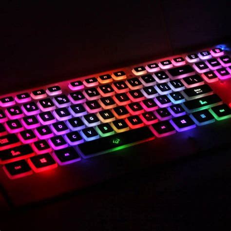 To turn the light on again, you have to tap any key or tap your touchpad. Illuminating Rainbow Keyboards : Computer Keyboard Design