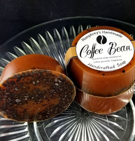 Coffee Bean Exfoliating Soap Coffee Grounds Soap Coffee Scent Me