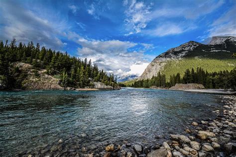 Bow River Alberta Photograph By Karl Anderson Fine Art America