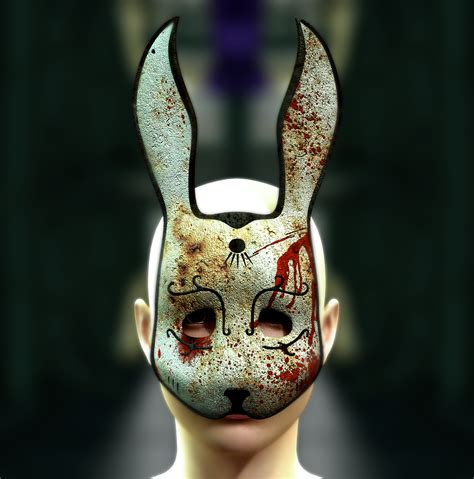 Masquerade Rabbit Mask 3d Model Sharecg