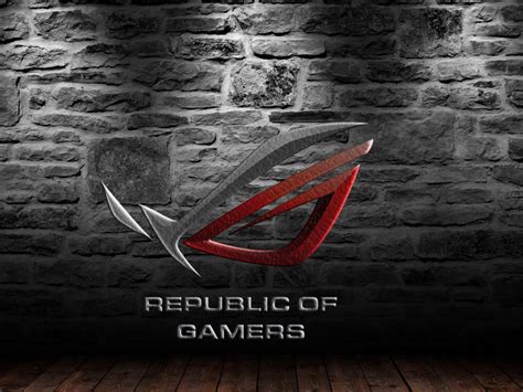 Republic Of Gamer Wallpaper Red Text Logo Font Graphic Design Graphics