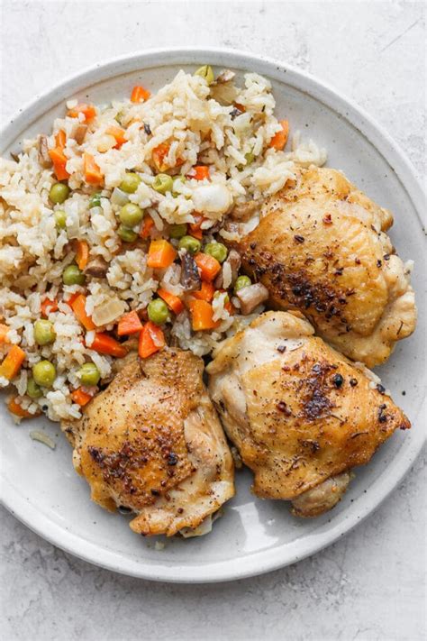 One Pot Chicken And Rice Fit Foodie Finds