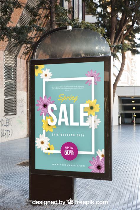 Download Mupi mockup template in city | Free PSD File