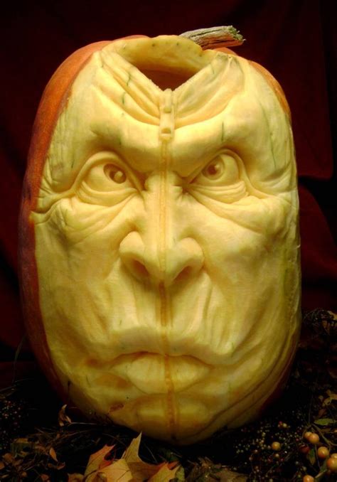 Pumpkin Carving Amazing Work Of Art By Ray Villafane