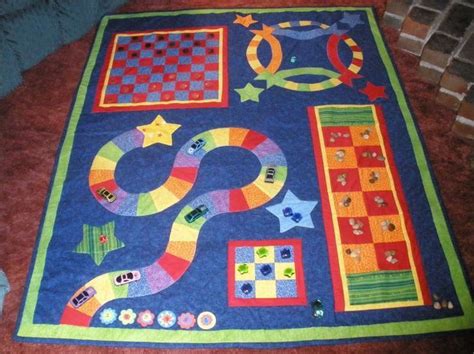 Quilts As Game Boards Mommom S Game Quilt Quilting Lap Quilts