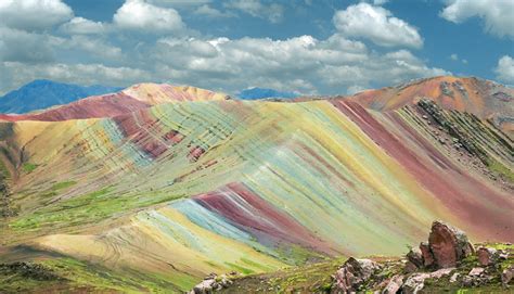 Palcoyo Perus Rainbow Mountain Vinicunca Has Grown In