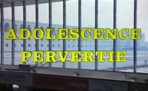 Adolescence Pervertie 1974 José Bénazéraf Erotica Films