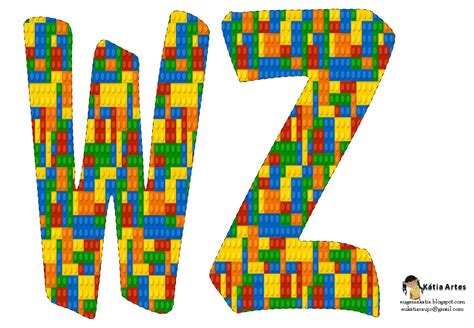 Alfabeto De Lego Oh My Alfabetos