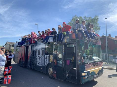 Russ Party Bus In Norway Teens Travel Around The Country In Modified Party Buses As Part Of