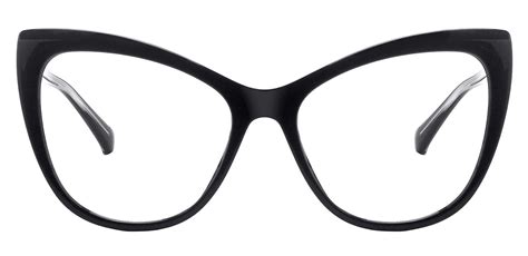 Norma Cat Eye Prescription Glasses Black Womens Eyeglasses Payne