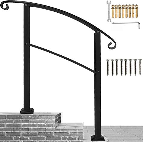Buy Handrails For Outdoor Steps3 Step Handrail Fits 1 To 3 Steps