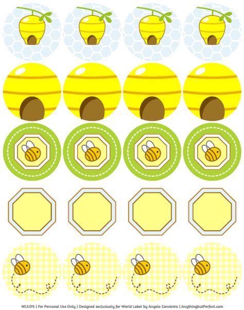 Popular choices range from our personalized baby shower theme labels to our colored decor party kits. Baby Shower Labels in a Bumble Bee Boys Theme | Free ...