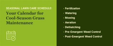 Here Is A More Seasonal Do It Yourself Cool Season Lawn Care Schedule