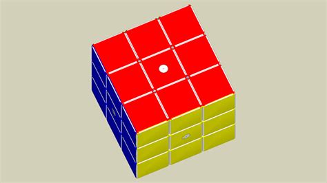 Rubix Cube Sample With Rounded Edges And Corners 3d Warehouse