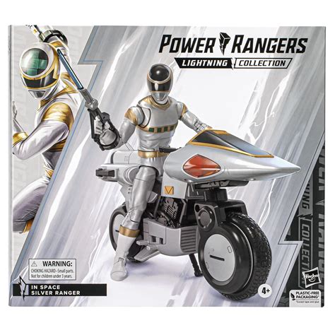 Hasbro Power Rangers Lightning Collection In Space Silver Ranger In