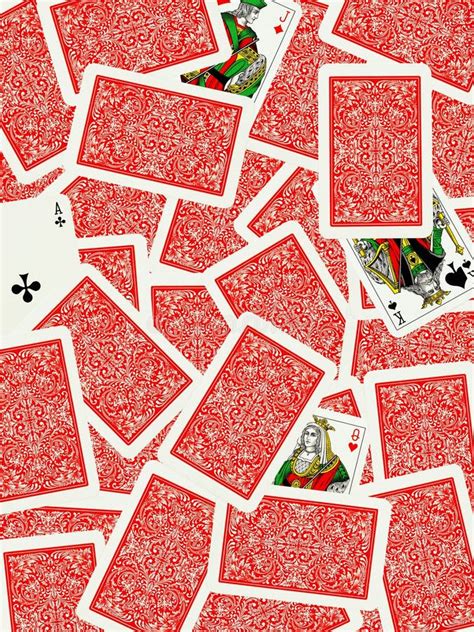 Playing Cards Background Stock Photo Image Of Table 22738596