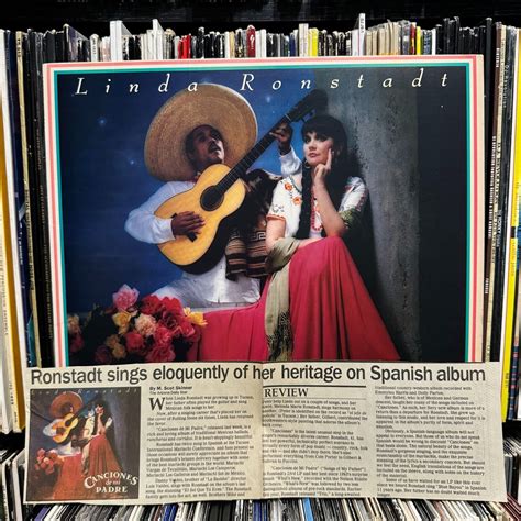 Linda Ronstadt Canciones De Mi Padre Vinyl Lp 1987 Rare Asylum