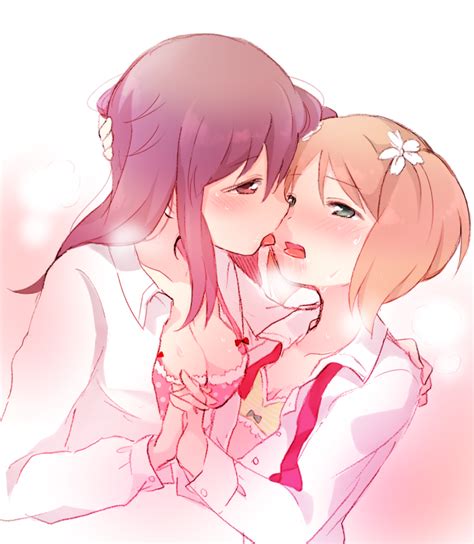 Takayama Haruka And Sonoda Yuu Sakura Trick Drawn By Tarabagani Danbooru