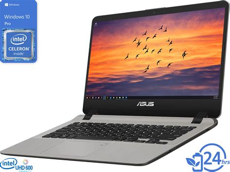 Asus X407 Notebook 14 Hd Display Intel Celeron N4000 Upto 26ghz